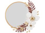 Furnlux Specchio Da Parete Flot Beige 75Cm / Colore Principale: Beige / Dimensioni: 75 X 73 X 8 Cm