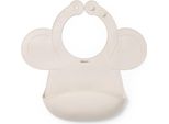 Bavaglino In Silicone Con Chiusura Regolabile E Astuccio, Beige