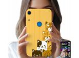 Custodia Per Huawei Y6S - Love Cat, Disegni Con Gatti, Custodia + Vetro