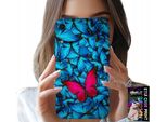 Custodia Per Huawei Y6S - Farfalla Blu, Farfalla, Disegni Femminili