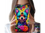 Custodia Per Huawei Y7 2018 - Motivi Floreali Cane York Posteriore