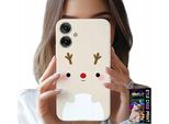 Custodia Per Motorola Moto G55 - Renifer, Renna, Motivi Natalizi