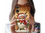 Custodia Per Motorola Moto G55 - Reniferek Dolce Renna Motivo Natalizio