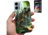 Custodia Per Motorola Moto G85 5G - Dino Dinosauro Tyrannosaurus Case + Vetro