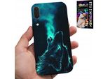 Custodia Per Huawei P20 - Lupo Lupi Branco Fantastici Disegni Custodia