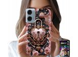 Custodia Per Motorola Moto G85 5G - Modelli Femminili E Alla Moda, Lucchetto, Cuore, Rosa