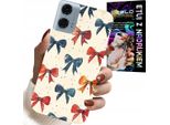 Custodia Per Motorola Moto G35 - Nastri Colorati Nastro Motivi Alla Moda