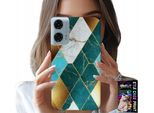 Custodia Per Motorola Moto G35 - Custodia Elegante E Alla Moda + Pellicola Protettiva