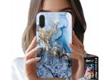 Custodia Per Huawei P20 - Marmo Marmi Modelli Femminili + Vetro
