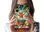 Custodia Per Motorola Moto G55 - Pan Di Zenzero Pan Di Zenzero Natalizio Motivi + Vetro