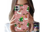 Custodia Per Motorola G32 - Renna Natalizia, Alberi Di Natale, Bastoncini, Motivi