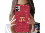 Custodia Per Motorola G32 - Renna Natalizia Babbo Natale Natale + Pellicola Protettiva