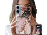 Custodia Per Motorola G34 5G - Elegante Marmorizzato Motivi Alla Moda + Pellicola Protettiva