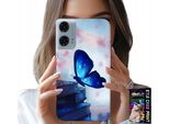 Custodia Per Motorola Moto G35 - Farfalla Blu, Farfalla, Motivi Femminili