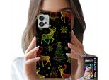 Custodia Per Motorola G32 - Renna, Fiocco Di Neve, Albero Di Natale + Pellicola Protettiva