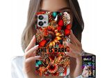 Custodia Per Motorola G32 - She Is Rare, Girasoli, Fiori, Farfalle