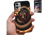 Custodia Per Motorola G32 - Serpente, Serpenti Cobra Serpente A Sonagli Custodia + Pellicola Protettiva