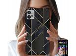Custodia Per Motorola G32 - Cornici Dorate, Motivi Eleganti + Pellicola Protettiva