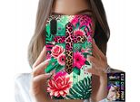 Custodia Per Huawei P20 - Croce, Rosa Cristianesimo Gesù Retro