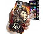 Custodia Per Motorola G32 - Leone, Segno Zodiacale Astronomia, Custodia + Pellicola Protettiva