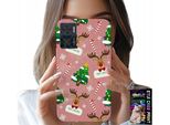 Custodia Per Motorola Moto E22 / E22I - Renna Natalizia, Alberi Di Natale, Bastoncini, Motivi