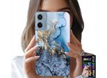 Custodia Per Motorola E15 / G05 - Marmo Marmi Modelli Femminili + Pellicola Protettiva