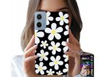 Custodia Per Motorola E15 / G05 - Margherite, Margherite, Fiori, Schienale