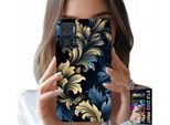 Custodia Per Motorola Moto E22 / E22I - Elegante Custodia Dorata Con Motivi Alla Moda