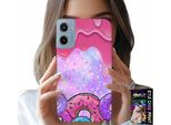 Custodia Per Motorola E15 / G05 - Dolci Ciambelle Con Glassa Sullo Sfondo + Pellicola Protettiva