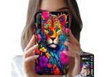 Custodia Per Realme C3 - Motivi Floreali Tigre Tigrotti + Pellicola Protettiva
