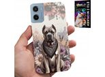 Custodia Per Motorola E15 / G05 - Razze Canine Motivi Canini Custodia + Pellicola Protettiva