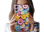 Custodia Per Motorola Moto E14 - Fiori Colorati, Margherite Custodia Case