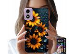 Custodia Per Motorola Moto E14 - Girasoli, Girasole, Motivi Floreali
