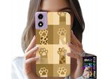 Custodia Per Motorola Moto E14 - Love Cat, Motivi Con Gatti, Zampe Di Gatto