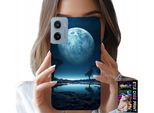 Custodia Per Motorola E15 / G05 - Luna Piena Custodia + Pellicola Protettiva