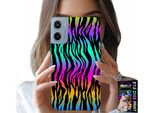 Custodia Per Motorola E15 / G05 - Custodia Con Motivi Astratti Colorati + Pellicola Protettiva