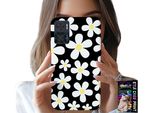 Custodia Per Motorola Moto E22 / E22I - Margherite, Margherite, Fiori, Schienale