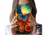 Custodia Per Motorola Moto E22 / E22I - Farfalle Farfalline Fiori Rose Custodia