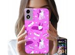 Custodia Per Motorola Moto E14 - Love Cat, Motivi Con Gatti Gatti, Custodia