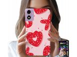 Custodia Per Motorola Moto E14 - Modelli Femminili E Alla Moda Xoxo Cuore + Vetro