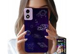 Custodia Per Motorola Moto E14 - Cosmo Pianeti Stelle Galassia Motivi
