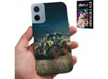 Custodia Per Motorola E15 / G05 - Trattore Agricolo, Motivi