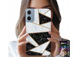 Custodia Per Motorola E15 / G05 - Custodia Elegante E Alla Moda + Pellicola Protettiva