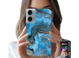 Custodia Per Motorola G24 / G04 - Motivi Marmorizzati Custodia + Pellicola Protettiva