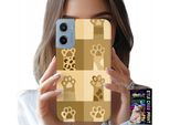 Custodia Per Motorola E15 / G05 - Love Cat, Motivi Con Gatti, Zampe Di Gatto