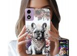 Custodia Per Motorola Moto E14 - Bulldog Bulldog Cani Razze Canine Schiena