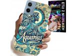 Custodia Per Motorola E15 / G05 - Segno Zodiacale, Acquario, Astronomia Cover