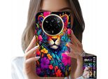 Custodia Per Realme 14 Pro 5G - Motivi Floreali Tigre Tigrotti + Pellicola Protettiva