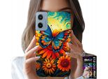 Custodia Per Motorola E15 / G05 - Farfalle Farfalline Fiori Rose Custodia