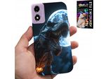 Custodia Per Motorola Moto E14 - Dino Dinosauro Tirannosauro Custodia Case